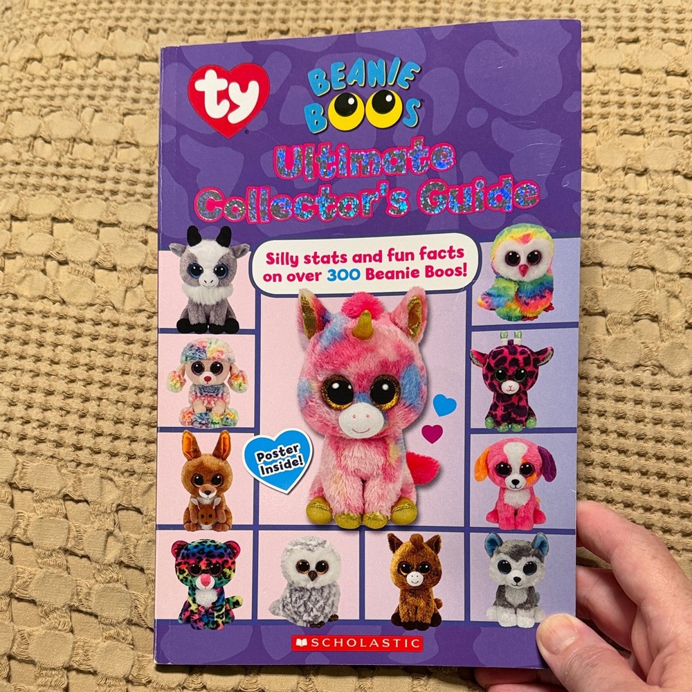 Ty Beanie Boos Collector's Guide — Purple and Pink Cover